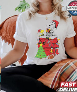 Snoopy And Woodstock Gift Tampa Bay Buccaneers Football Merry Christmas 2024 shirt