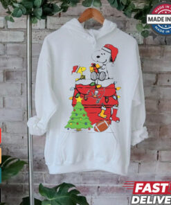 Snoopy And Woodstock Gift Tampa Bay Buccaneers Football Merry Christmas 2024 shirt