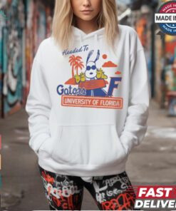 Snoopy And Woodstock Peanuts x Florida Gators Headed To UF University Of Florida t shirt