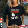 Snoopy Sometimes I Need To Be Alone And Listen To Bon Jovi Logo shirt