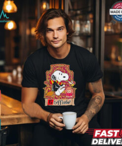 Snoopy Gryffindor Hogwarts house Harry Potter shirt