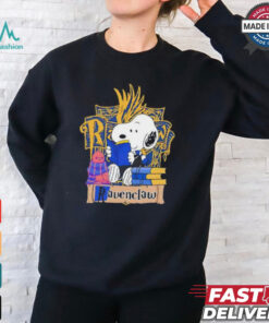 Snoopy Hogwarts Ravenclaw house shirt