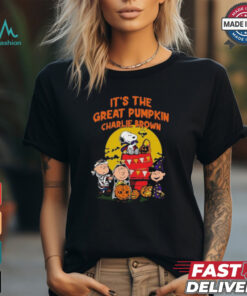 Snoopy It’s The Great Pumpkin Charlie Brown Halloween Shirt