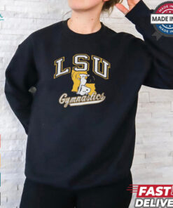 Snoopy Peanuts x LSU Tigers Gymnastics t shirt