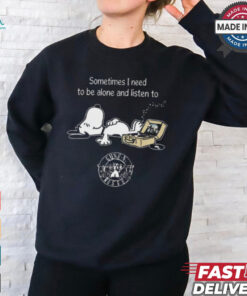 Snoopy Sometimes I Need To Be Alone And Listen To Guns N’ Roses Logo shirt