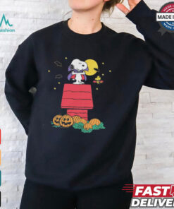 Snoopy & Woodstock Vampire Halloween Shirt