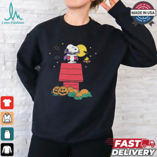 Snoopy & Woodstock Vampire Halloween Shirt