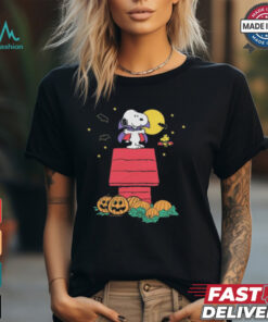Snoopy & Woodstock Vampire Halloween Shirt