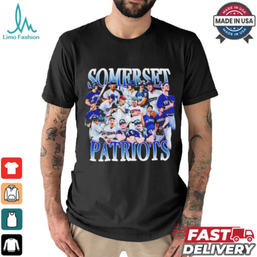 Somerset Patriots Baseball team 2024 shirt