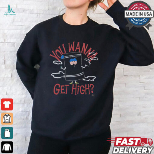 South Park Towelie You Wanna Get High t shirt