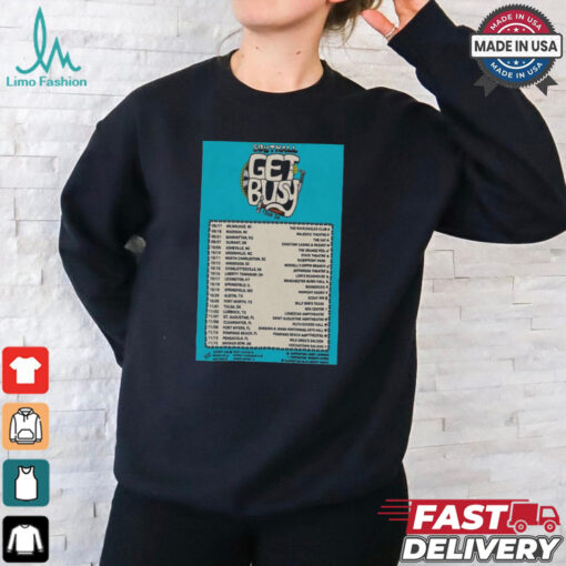 Southall Get Busy Tour 2024 Poster Shirt