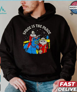 Space is the place skeleton art shirt