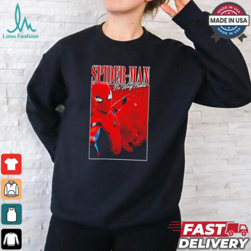 Spiderman no way home graphic vintage shirt