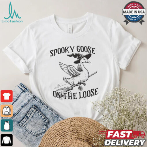 Spooky goose on the loose shirt