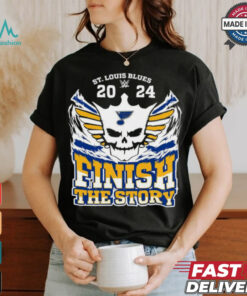 St. Louis Blues 2024 Finish the Story shirt