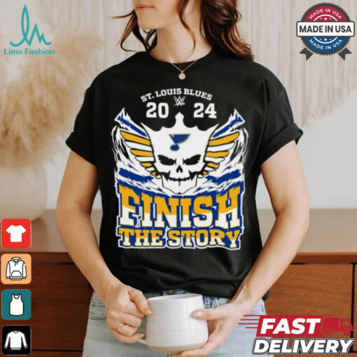 St. Louis Blues 2024 Finish the Story shirt