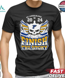 St. Louis Blues 2024 Finish the Story shirt