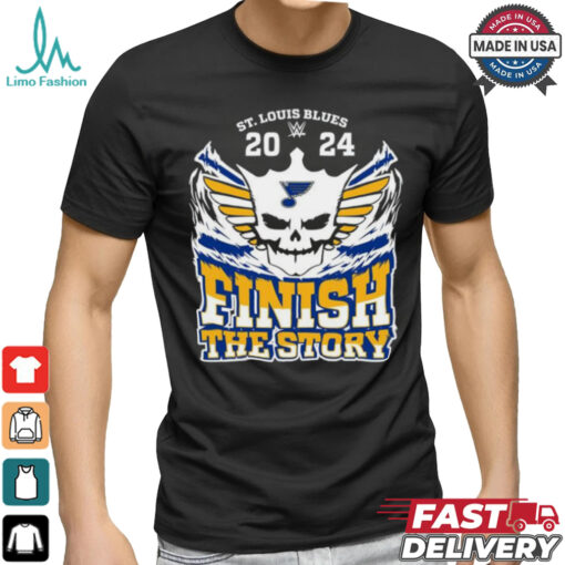 St. Louis Blues 2024 Finish the Story shirt