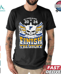 St. Louis Blues 2024 Finish the Story shirt
