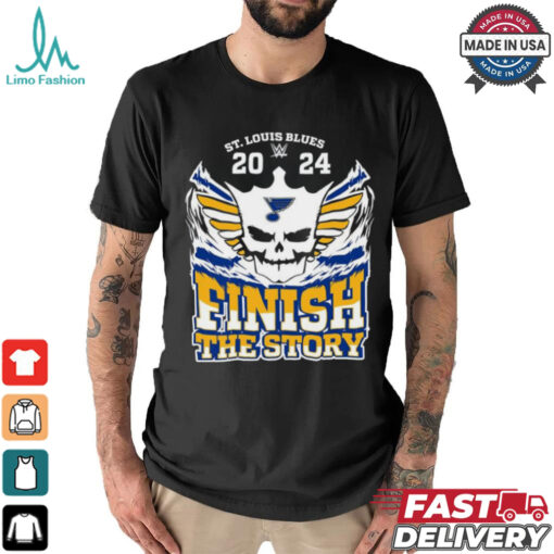 St. Louis Blues 2024 Finish the Story shirt