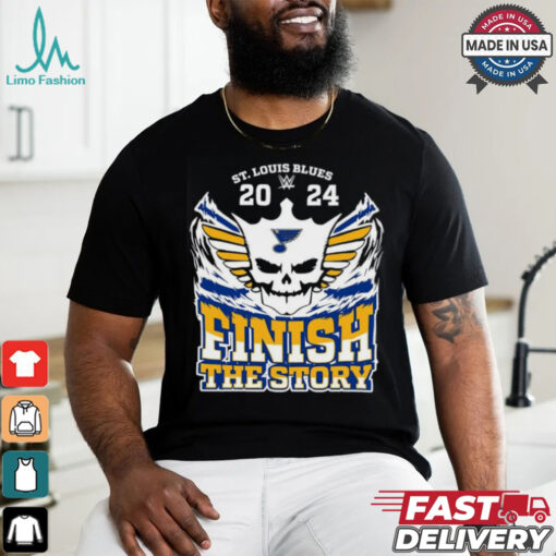 St. Louis Blues 2024 Finish the Story shirt