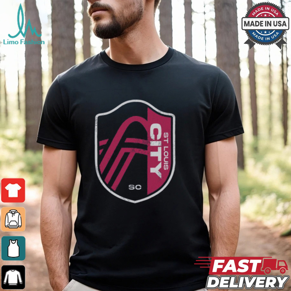 St. Louis City SC Vintage Primary Logo Shirt St. Louis City SC Vintage Primary Logo Shirt