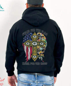 Stand For The Flag Kneel For The Cross Green Bay Packers T shirt