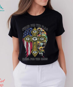Stand For The Flag Kneel For The Cross Green Bay Packers T shirt