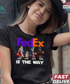 Star Wars characters FedEx is the way Halloween shirt