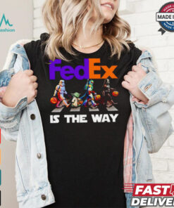 Star Wars characters FedEx is the way Halloween shirt