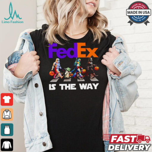 Star Wars characters FedEx is the way Halloween shirt