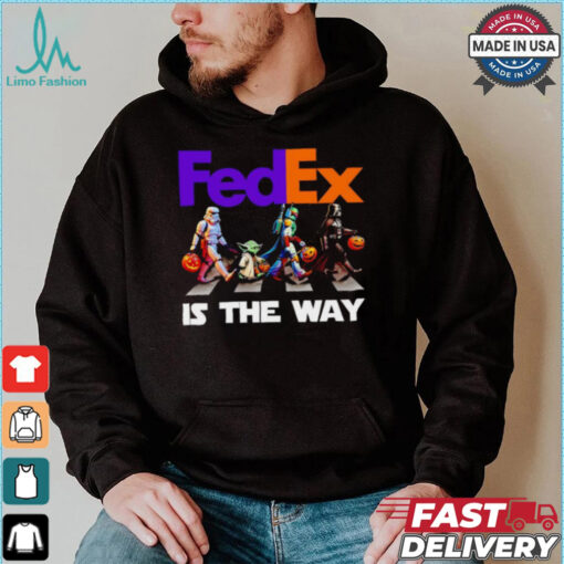 Star Wars characters FedEx is the way Halloween shirt