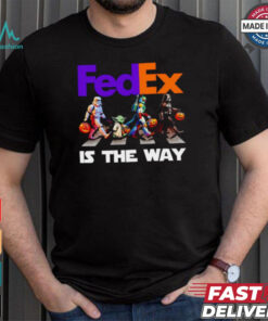 Star Wars characters FedEx is the way Halloween shirt