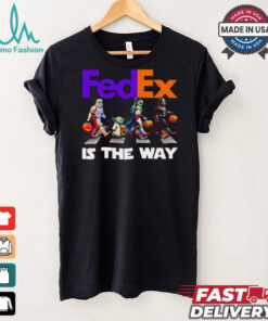 Star Wars characters FedEx is the way Halloween shirt