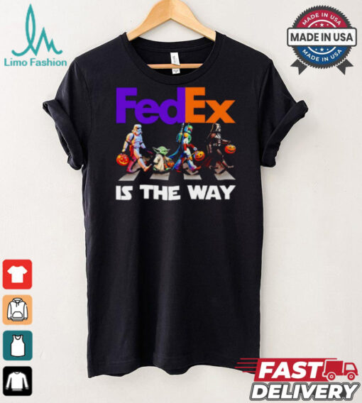 Star Wars characters FedEx is the way Halloween shirt