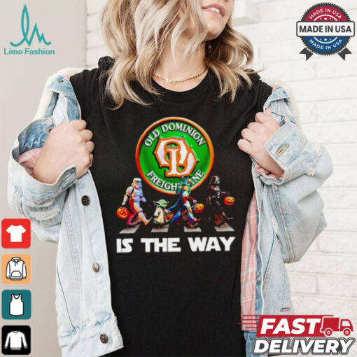 Star Wars characters Old Dominion Freight Line is the way Halloween shirt