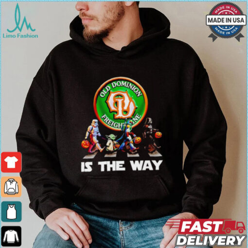 Star Wars characters Old Dominion Freight Line is the way Halloween shirt