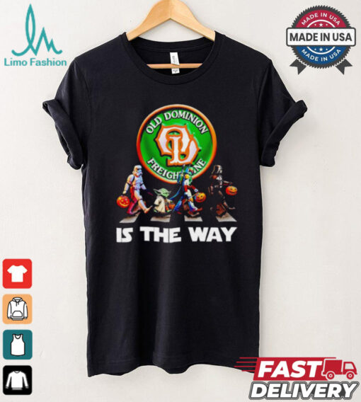 Star Wars characters Old Dominion Freight Line is the way Halloween shirt