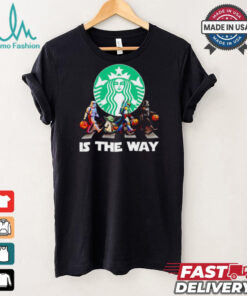 Star Wars characters Starbucks is the way Halloween shirt
