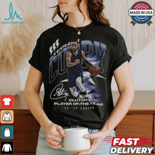 Steph Curry Golden State 2024 Clutch Player Award T Shirt