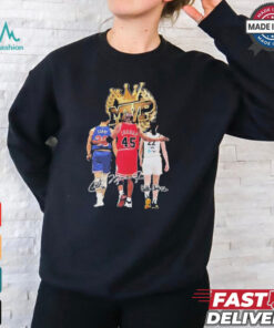 Stephen curry michael Jordan caitlin clark NBA stars mvp shirt