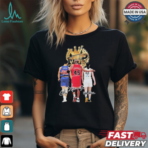 Stephen curry michael Jordan caitlin clark NBA stars mvp shirt