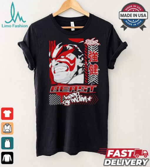 Street Fighter E Honda Beast Grindin art shirt
