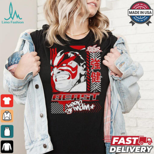 Street Fighter E Honda Beast Grindin art shirt