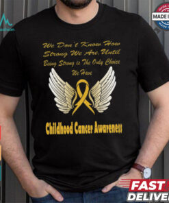 Strong Childhood Cancer Awareness shirt