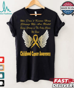 Strong Childhood Cancer Awareness shirt