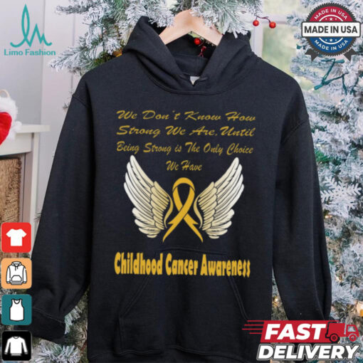 Strong Childhood Cancer Awareness shirt