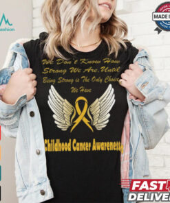 Strong Childhood Cancer Awareness shirt