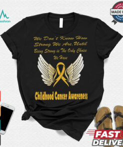 Strong Childhood Cancer Awareness shirt