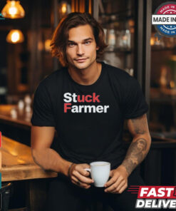 Stuck Farmer Fuck Starmer Anti Labour T Shirt